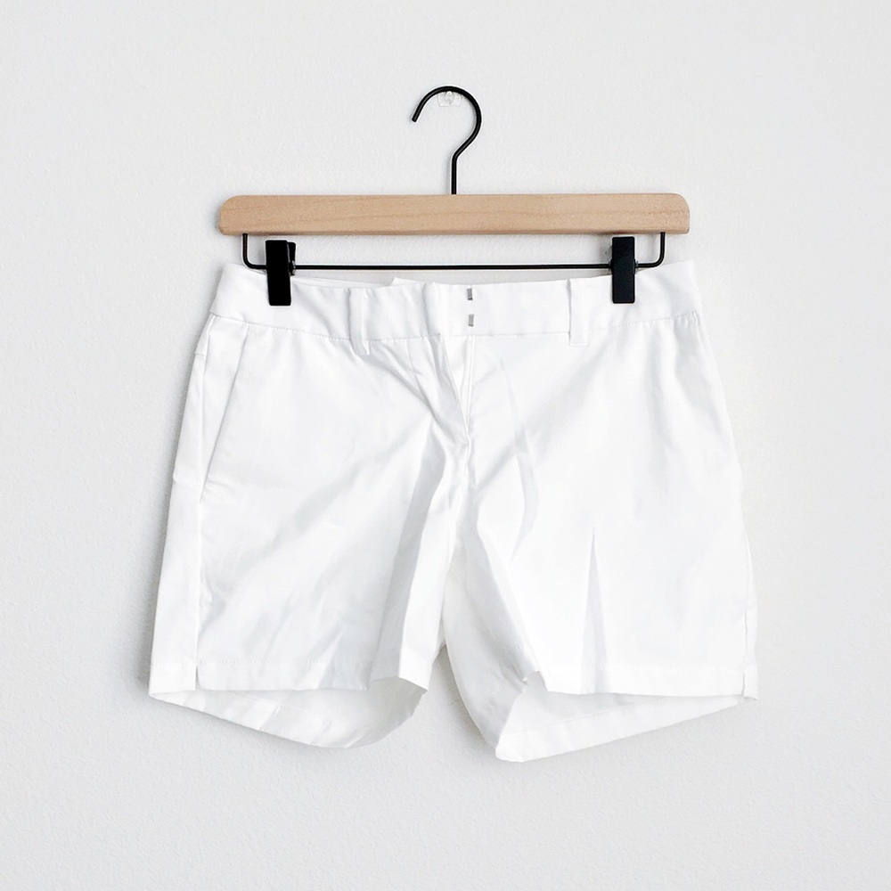 Nike White Golf Shorts